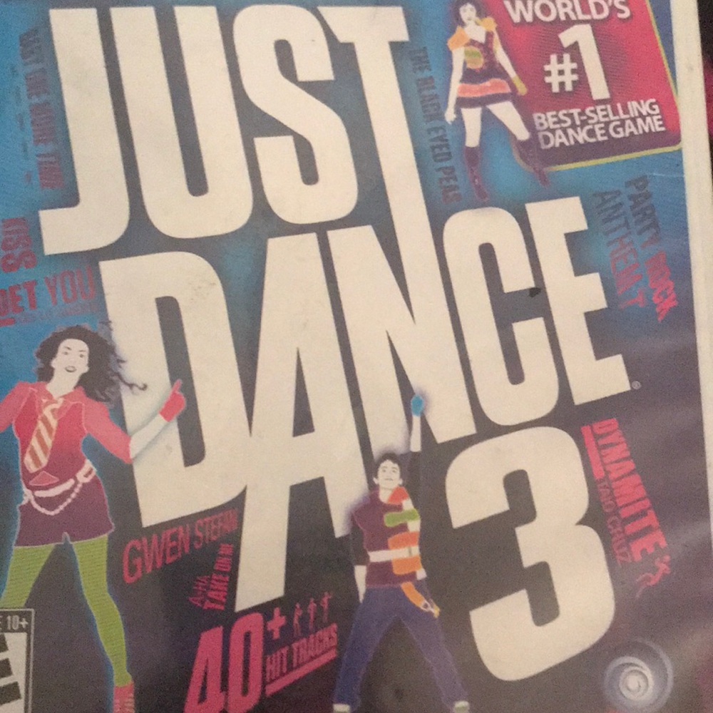 Wii game “just dance 3”